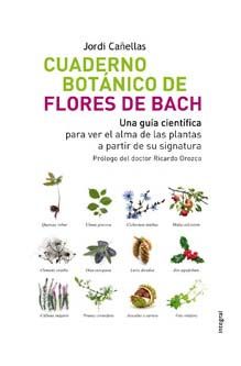Cuaderno botánico de flores de bach